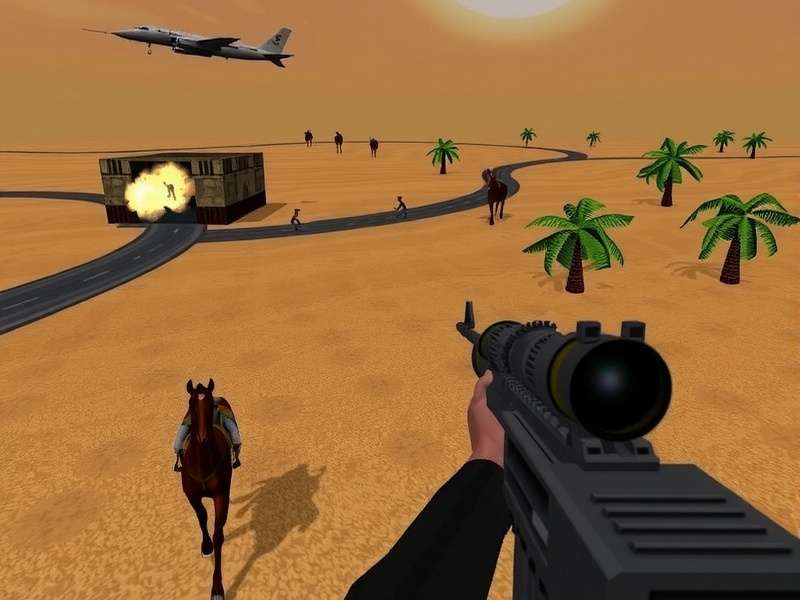 Desert Storm Indian Warfare Gameplay Screenshot